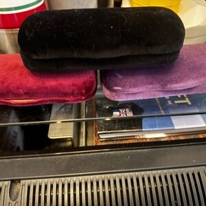 Gucci Sunglasses with Black, Red, and Purple Case